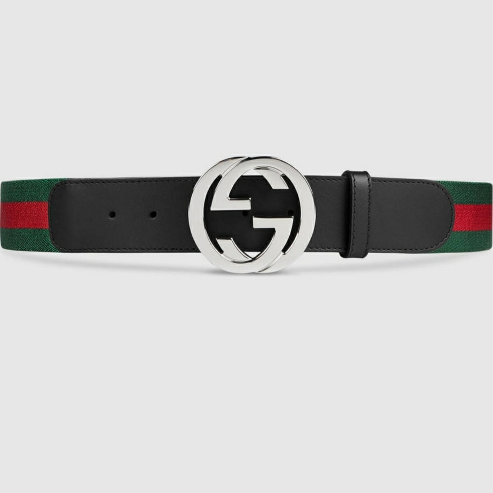Gucci Web Belt Green and Red